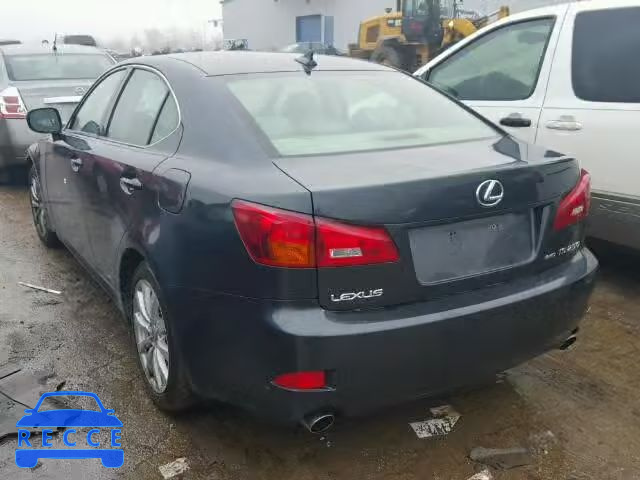 2008 LEXUS IS250 AWD JTHCK262082021439 image 2