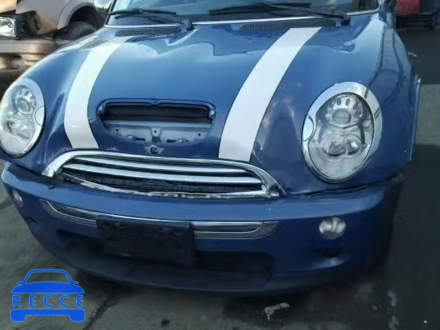 2005 MINI COOPER S WMWRH33445TK55138 image 8