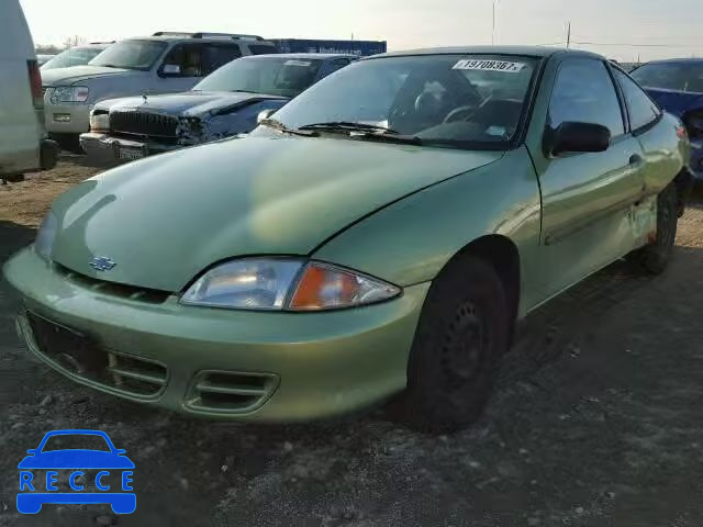 2002 CHEVROLET CAVALIER 1G1JC124327180448 зображення 1