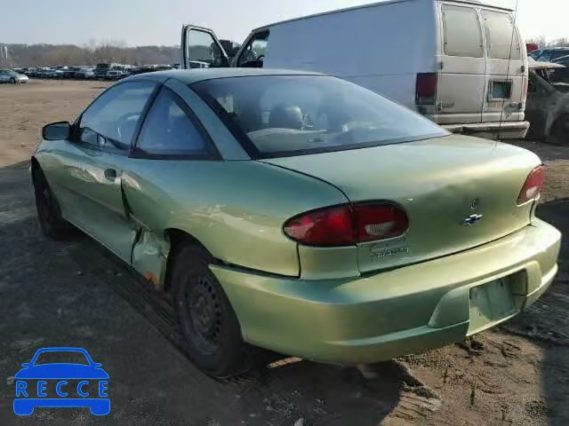 2002 CHEVROLET CAVALIER 1G1JC124327180448 image 2