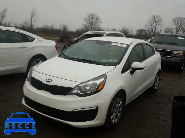 2016 KIA RIO LX KNADM4A33G6545216 image 1