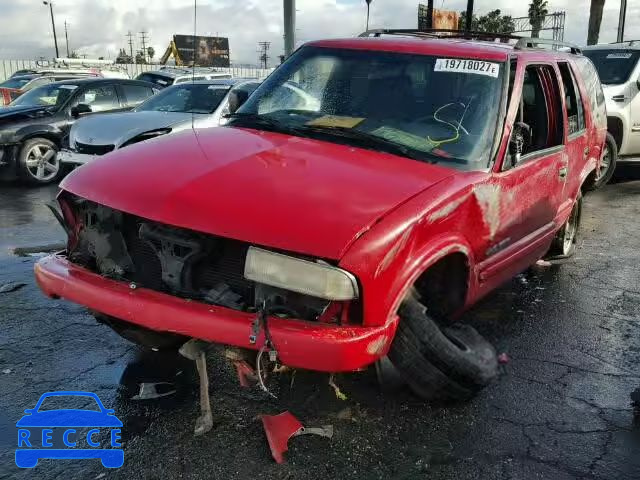 2004 CHEVROLET BLAZER 1GNCS13X84K116117 image 1