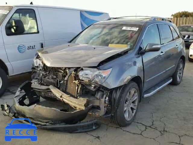 2012 ACURA MDX Advance 2HNYD2H65CH519745 зображення 1