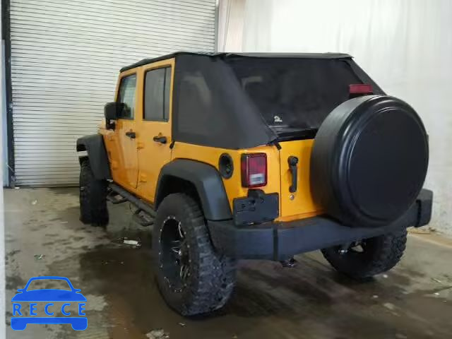 2013 JEEP WRANGLER U 1C4BJWDG3DL554184 image 2