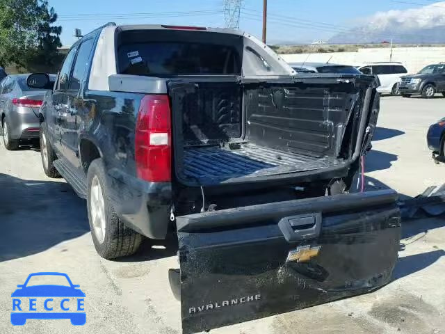 2007 CHEVROLET AVALANCHE 3GNEC12J07G275423 зображення 2