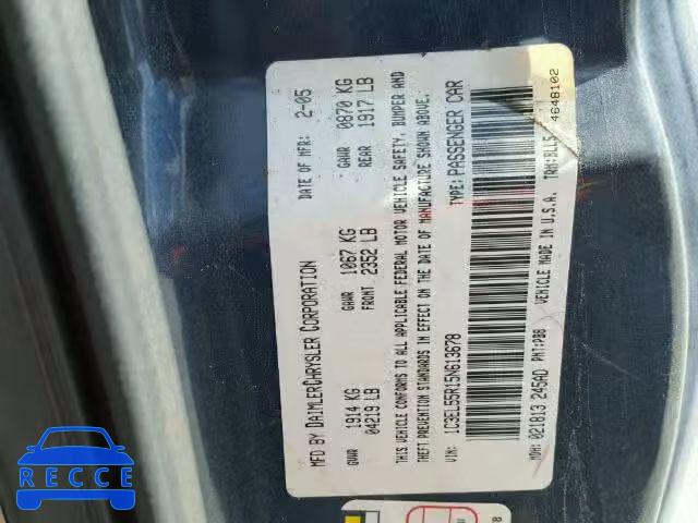 2005 CHRYSLER SEBRING TO 1C3EL55R15N613678 image 9