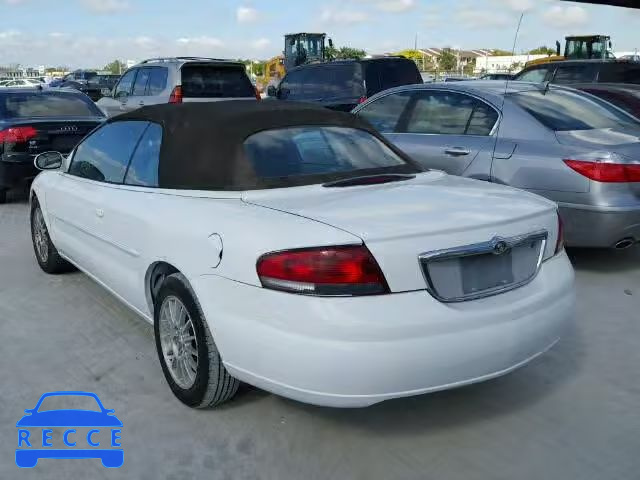 2005 CHRYSLER SEBRING TO 1C3EL55R15N613678 image 2