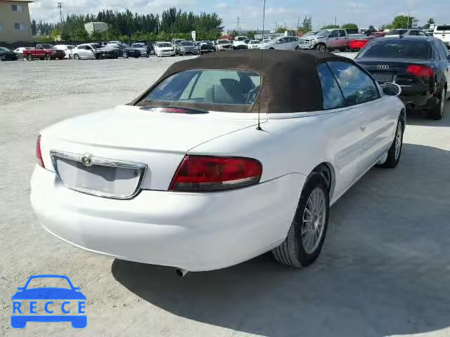 2005 CHRYSLER SEBRING TO 1C3EL55R15N613678 зображення 3