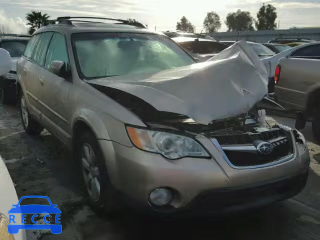 2008 SUBARU OUTBACK 2. 4S4BP62C187360259 image 0