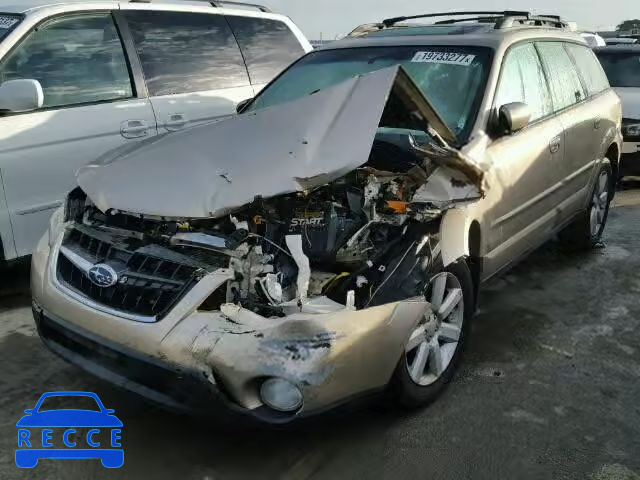 2008 SUBARU OUTBACK 2. 4S4BP62C187360259 зображення 1