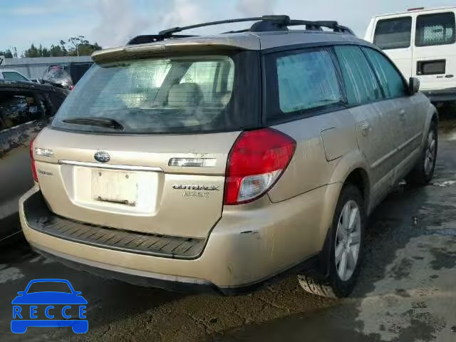 2008 SUBARU OUTBACK 2. 4S4BP62C187360259 зображення 3