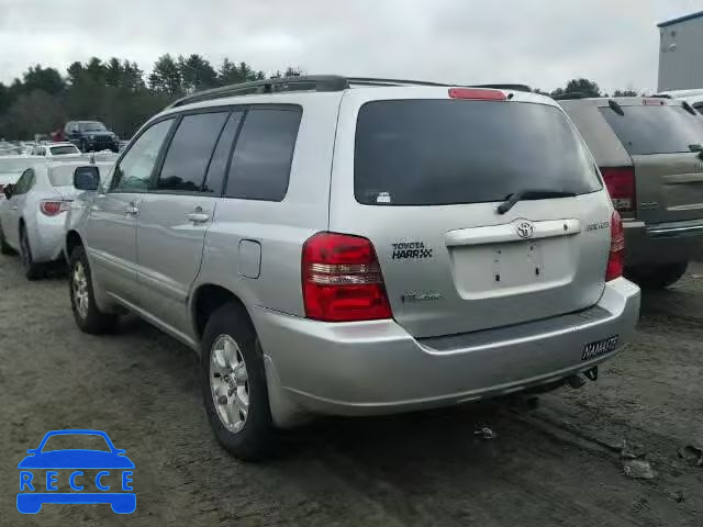 2002 TOYOTA HIGHLANDER JTEHF21A020053395 image 2