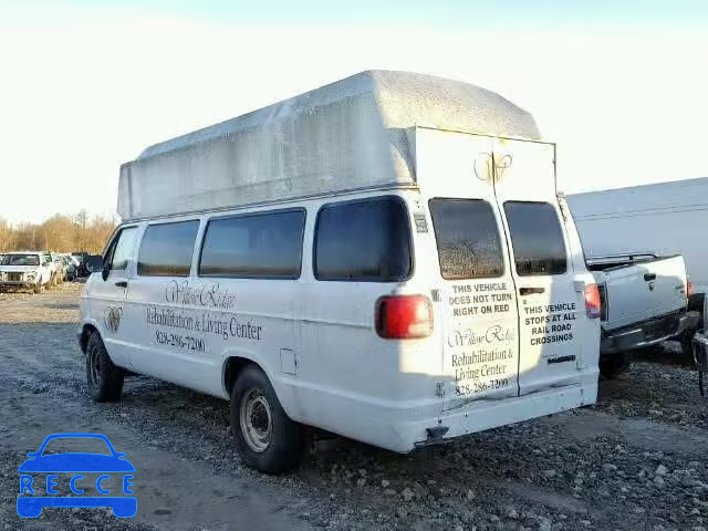 1995 DODGE RAM VAN B3 2B7KB31Z9SK542538 зображення 2