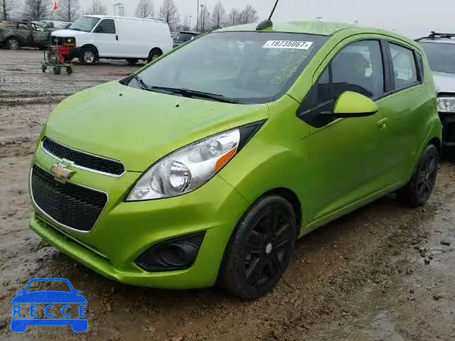 2015 CHEVROLET SPARK 1LT KL8CD6S99FC728710 image 1