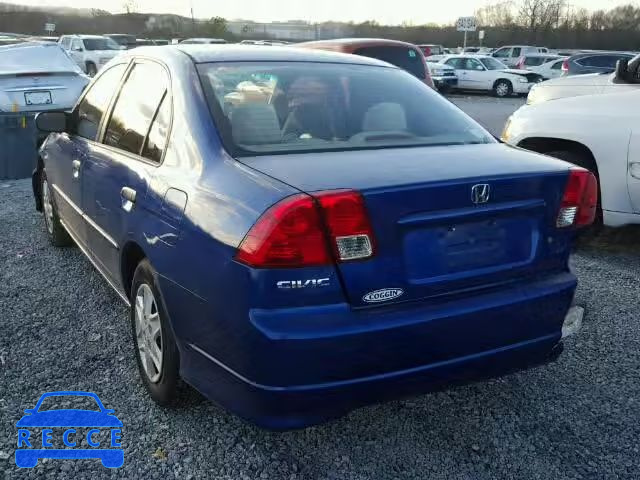 2005 HONDA CIVIC DX V 1HGES16345L021934 image 2