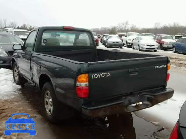 2001 TOYOTA TACOMA 5TENL42N51Z757183 image 2