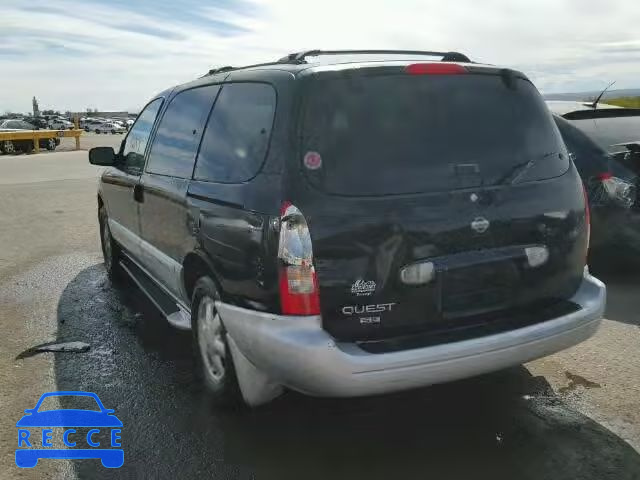 2001 NISSAN QUEST SE 4N2ZN16T71D801936 image 2