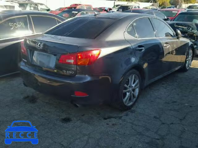 2007 LEXUS IS 250 JTHBK262575033675 image 3