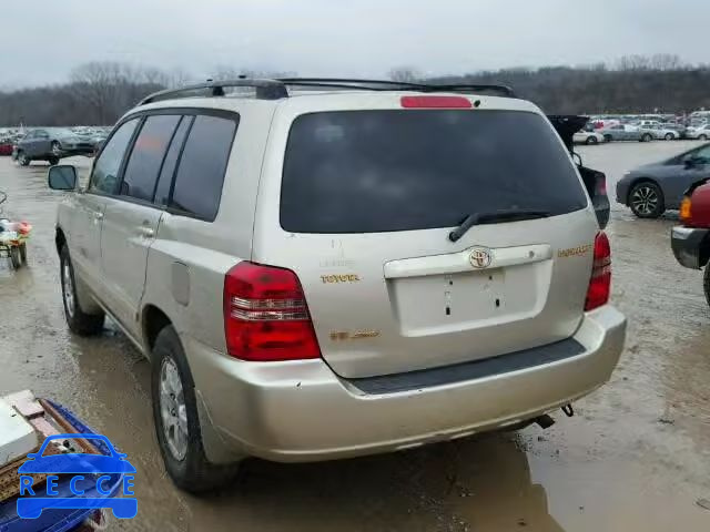 2001 TOYOTA HIGHLANDER JTEHF21A510037577 Bild 2