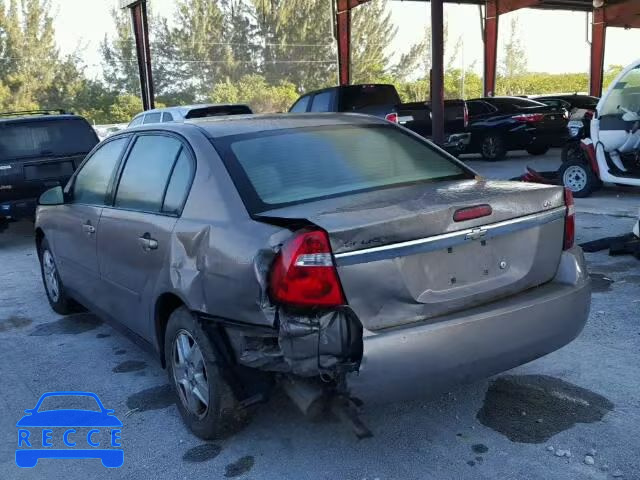 2007 CHEVROLET MALIBU LS 1G1ZS58F57F251068 Bild 2