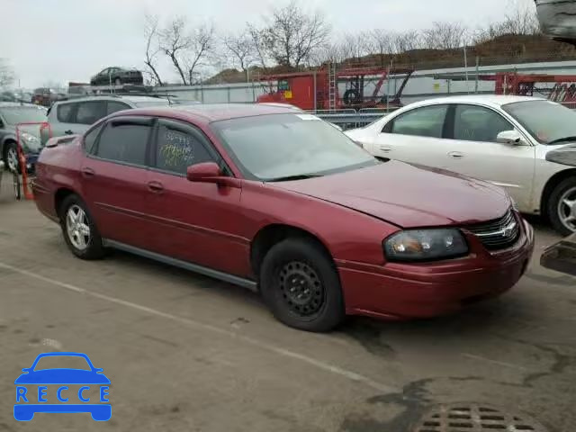 2005 CHEVROLET IMPALA 2G1WF52E359389849 image 0