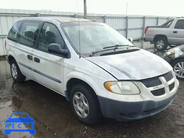 2003 DODGE CARAVAN SE 1D4GP25333B101764 image 0