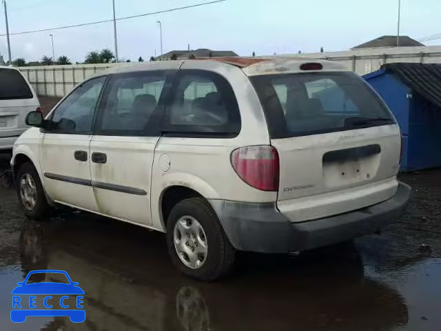 2003 DODGE CARAVAN SE 1D4GP25333B101764 image 2