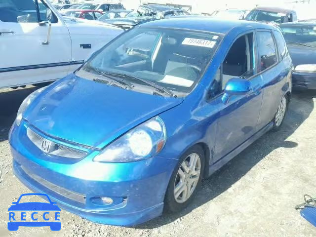 2008 HONDA FIT SPORT JHMGD376X8S026859 image 1