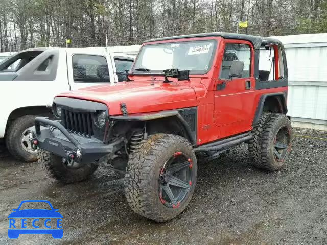 2000 JEEP WRANGLER S 1J4FA49SXYP714380 Bild 1