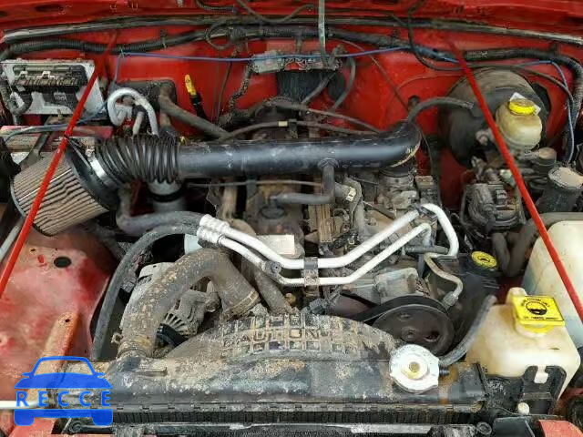 2000 JEEP WRANGLER S 1J4FA49SXYP714380 image 6