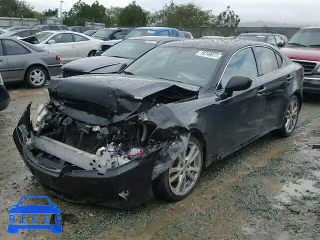 2007 LEXUS IS 250 JTHBK262175045211 image 1