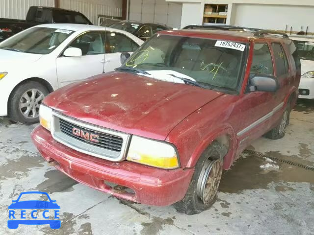 2000 GMC JIMMY/ENVO 1GKDT13W8Y2284903 зображення 1