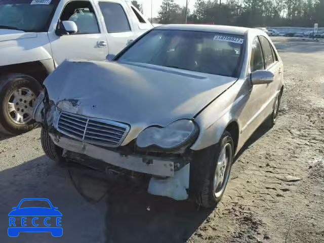 2001 MERCEDES-BENZ C240 WDBRF61J91F091654 зображення 1