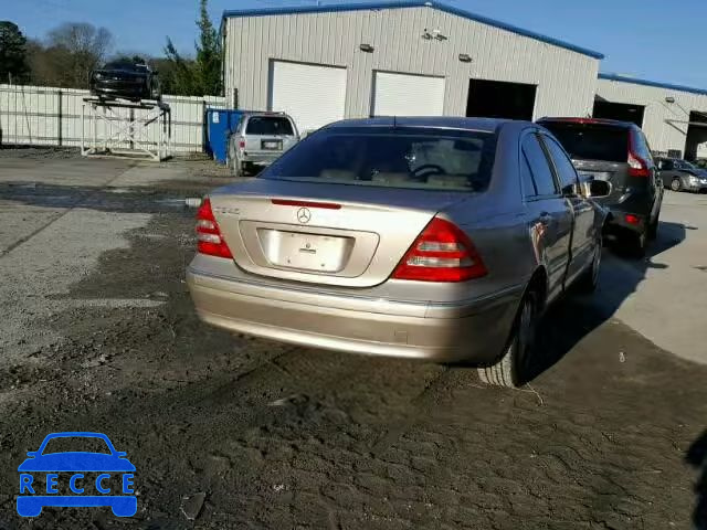 2001 MERCEDES-BENZ C240 WDBRF61J91F091654 Bild 3