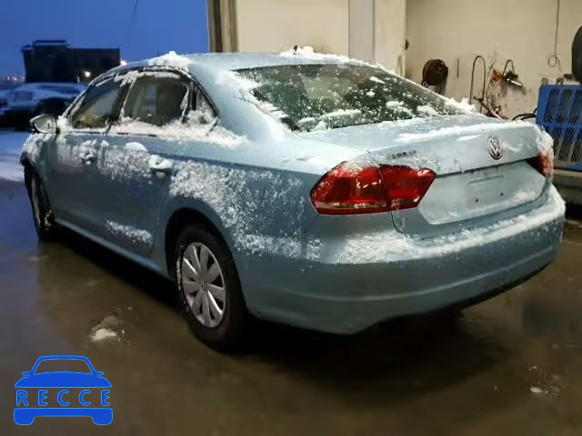 2012 VOLKSWAGEN PASSAT S 1VWAP7A34CC089556 image 2
