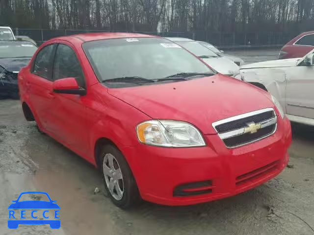 2010 CHEVROLET AVEO LS/LT KL1TD5DE3AB108369 image 0