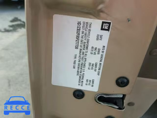 2005 CHEVROLET MALIBU 1G1ZS52F95F277730 image 9