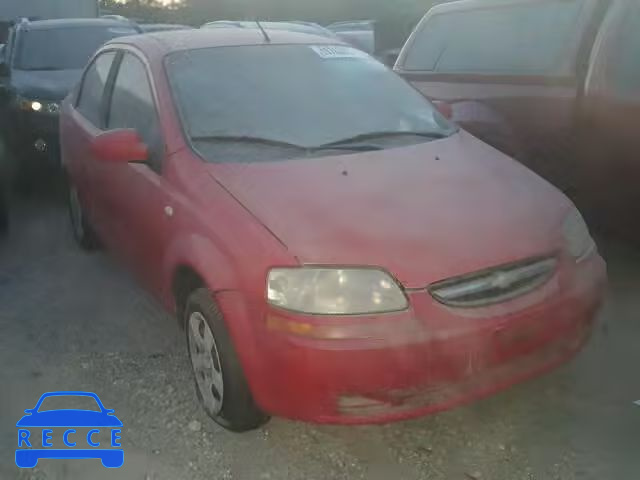 2005 CHEVROLET AVEO/LS KL1TD52695B467565 image 0