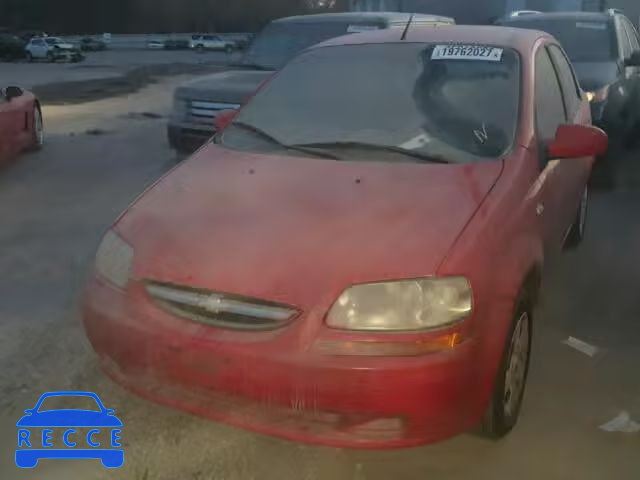 2005 CHEVROLET AVEO/LS KL1TD52695B467565 image 1