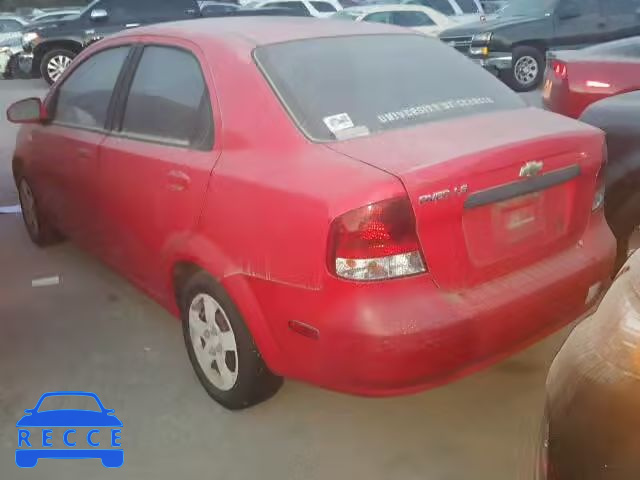 2005 CHEVROLET AVEO/LS KL1TD52695B467565 image 2