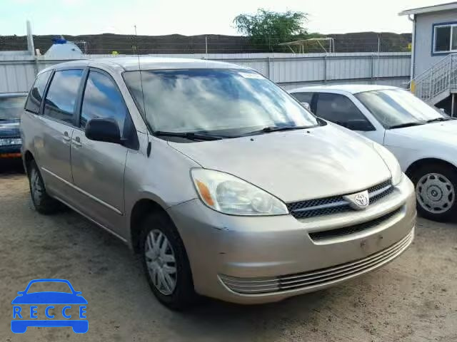 2004 TOYOTA SIENNA CE/ 5TDZA23C54S110812 зображення 0