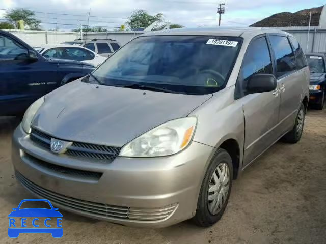 2004 TOYOTA SIENNA CE/ 5TDZA23C54S110812 зображення 1