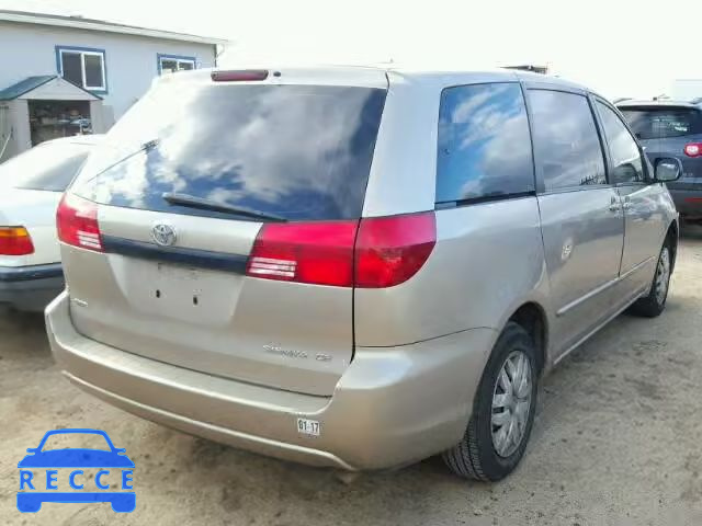 2004 TOYOTA SIENNA CE/ 5TDZA23C54S110812 зображення 3