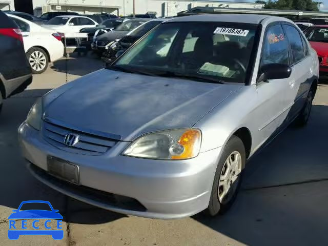 2002 HONDA CIVIC LX 2HGES15522H560385 зображення 1