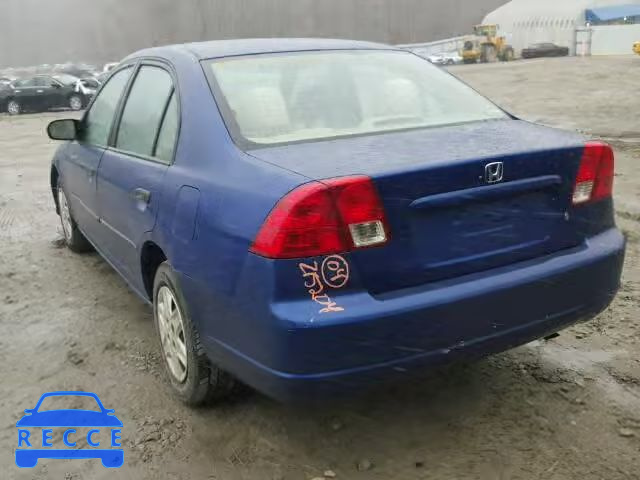 2004 HONDA CIVIC DX V 1HGES16354L005644 зображення 2