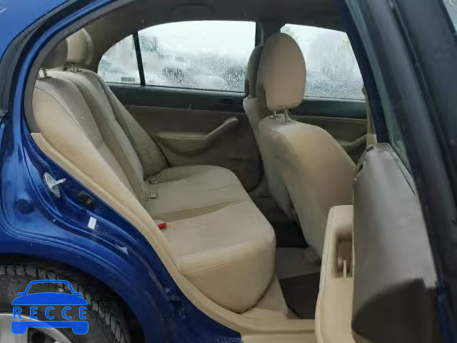 2004 HONDA CIVIC DX V 1HGES16354L005644 зображення 5