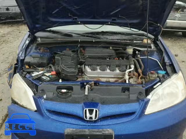 2004 HONDA CIVIC DX V 1HGES16354L005644 зображення 6