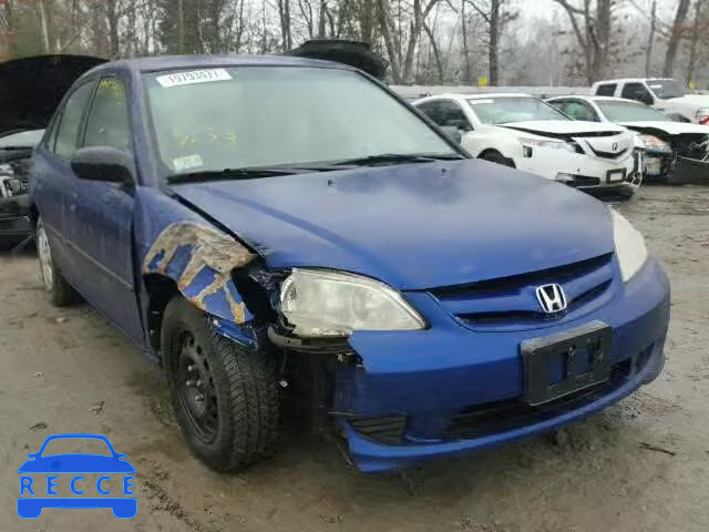 2004 HONDA CIVIC DX V 1HGES16354L005644 зображення 8