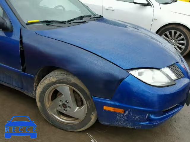 2003 PONTIAC SUNFIRE 1G2JB12FX37186698 зображення 8