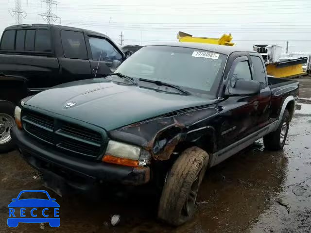 2002 DODGE DAKOTA SLT 1B7GG42N42S591791 image 1